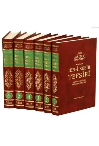 İbn-i Kesir Tefsiri (6 Cilt, 2.Hamur); Kur'an-ı Kerim'in Hadislerle Tefsiri