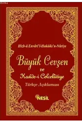 Büyük Cevşen ve Türkçe Açıklaması (Cep Boy - 4 Renk)