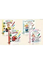 Küçük Hanımlar - Küçük Beyler Boyama (4 Kitap)