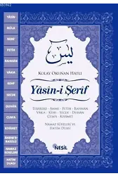 Yasin-i Şerif (Cep Boy); Kolay Okunan Hatlı, Fihristli