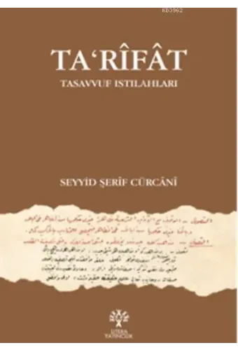 Ta'rifat; Tasavvuf Istılahları
