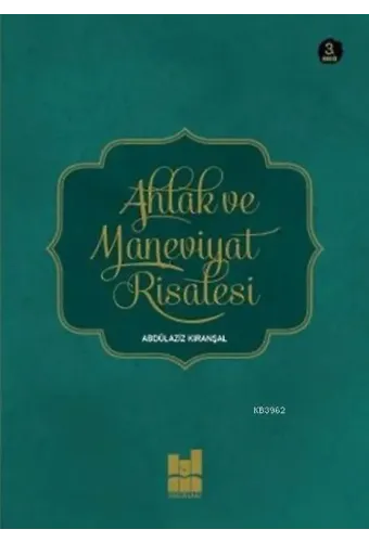 Ahlak ve Maneviyat Risalesi (Cep Boy)
