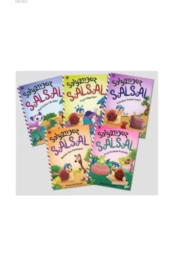 Salyangoz Salsal- 2 Set (5 Kitap)