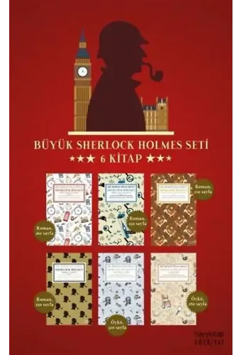 Büyük Sherlock Holmes Seti (6 Kitap Takım)