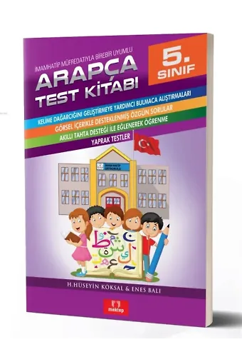 5.Sınıf Arapça Test Kitabı