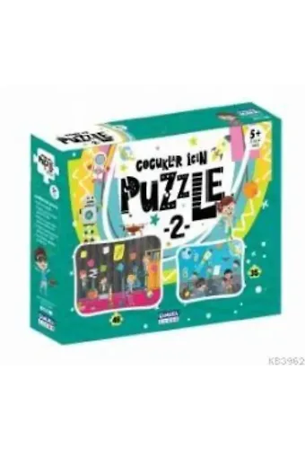 Çocuklar İçin Puzzle - 2 (Kutulu)