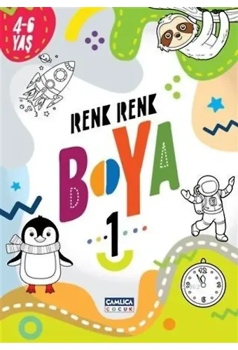 Renk Renk Boya 1 (4-6 Yaş)