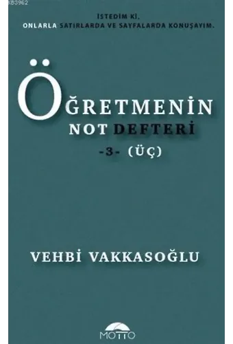 Öğretmenin Not Defteri 3 (Üç)