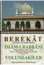 Berekat Zübdetül Makamat, İmamı Rabbani ve Yolundakiler