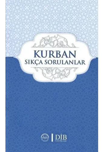 Kurban Sıkça Sorulanlar