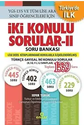 İki Konulu Sorular - II Soru Bankası; Türkçe-Sayısal İki Konulu Sorular