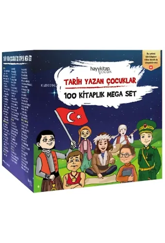 Tarih Yazan Çocuklar - 100 Kitaplık Mega Set