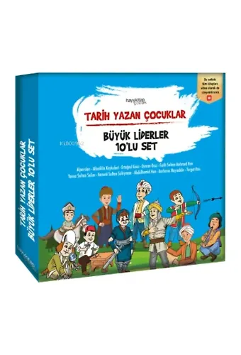 Tarih Yazan Çocuklar - Büyük Liderler 10'lu Set