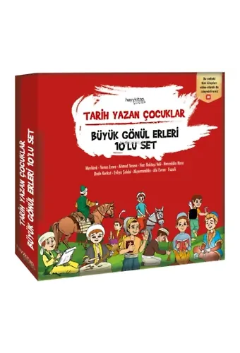 Tarih Yazan Çocuklar - Büyük Gönül Erleri 10'lu Set