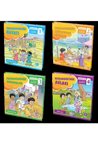 İlkokullar için Peygamberim Serisi - 4 Kitap