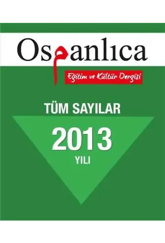 Osmanlıca Dergi 2013 Sayıları (Tümü)