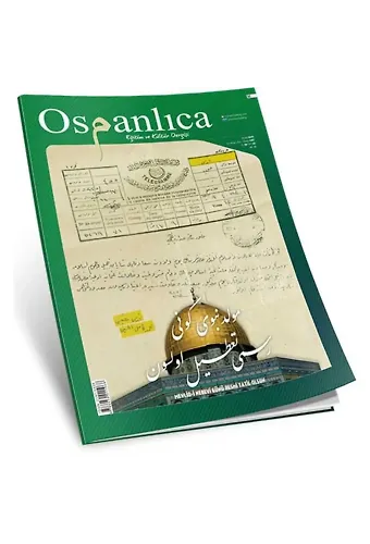 Nisan 2016 Osmanlıca Dergisi