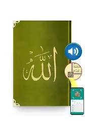 Hafız Boy Kadife Kur'an-ı Kerim (Yeşil, Nakışlı, Yaldızlı, Mühürlü)