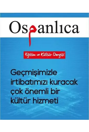 Osmanlıca Dergisi Aboneliği (1 Yıllık Kargo Dahil)