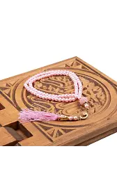 İnci Tesbih Pembe 99lu 6mm - Şehzade