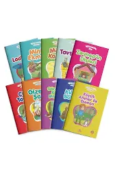Değerli Masallar Seti (Çanta Boy, 10 Kitap)