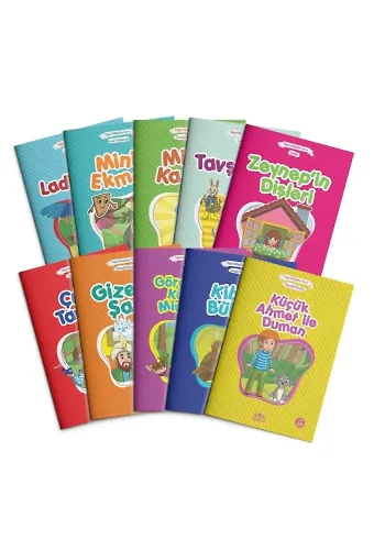 Değerli Masallar Seti (Çanta Boy, 10 Kitap)