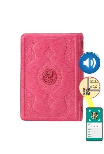 Çanta Boy Kur'an-ı Kerim (Pembe, Kılıflı, Mühürlü)