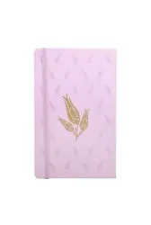 Çizgili Not Defteri Toz Pembe