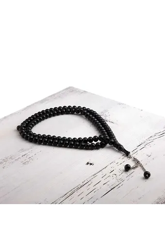 Siyah Mono Tesbih 99lu 14mm