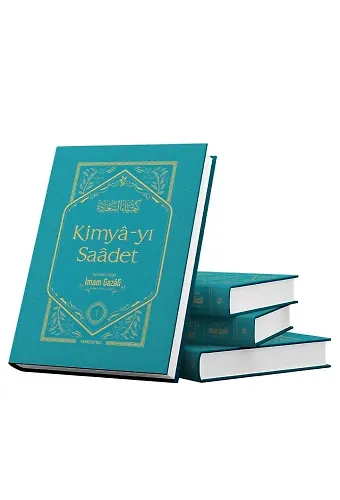 Kimyayı Saadet 4 Cilt Özel Tasarım - Turkuaz | İmam Gazali