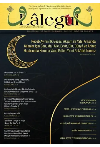 Lalegül Dergisi Şubat 2022 Sayısı