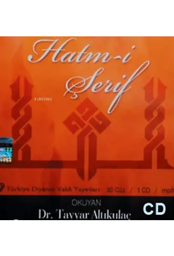 Hatmi Şerif Mp3 Cd