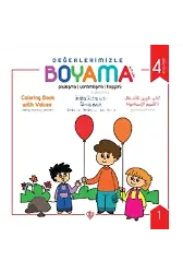 Değerlerimizle Boyama Kitabı ;Paylaşma Yardımlaşma Hoşgörü