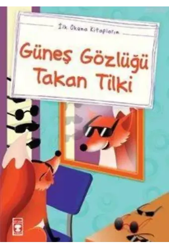 Güneş Gözlüğü Takan Tilki; (Düz Yazılı)