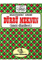 Dürrü Meknun İnci Dizileri Muhyiddin İbn Arabi