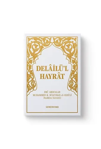 Delailül Hayrat Cep Boy Beyaz Kapak | Süleyman El-Cezuli