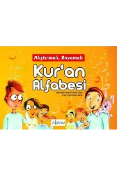 Alıştırmalı Boyamalı Kuran Alfabesi Boyama Kitabı | Ahmet Kasım Fidan