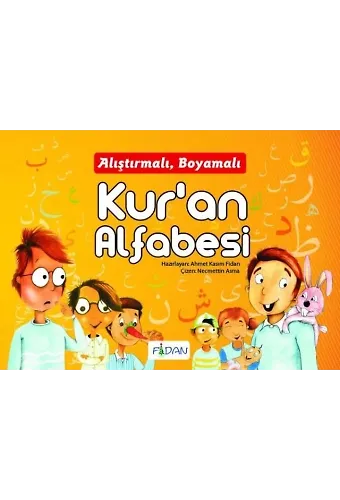 Alıştırmalı Boyamalı Kuran Alfabesi Boyama Kitabı | Ahmet Kasım Fidan