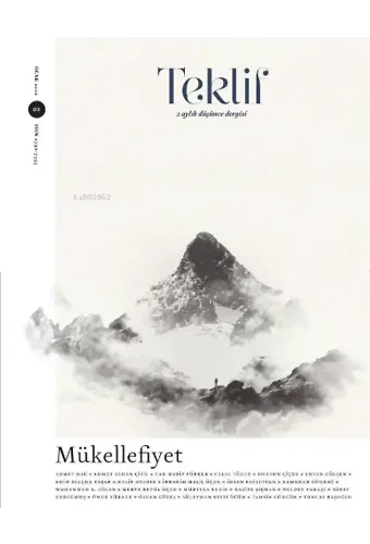 Teklif;2 aylık düşünce dergisi