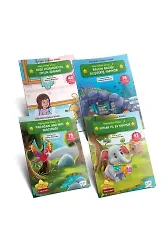 Etkinlikli Hikayeler Seti 4 kitap | Hayvanlar Dizisi | Can Fırtına
