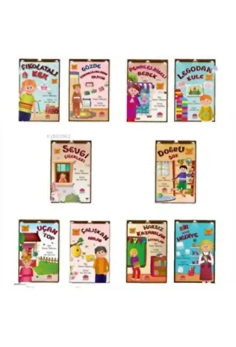 Tatlı mı Tatlı Hikayeler Seti - 10 Kitap Takım