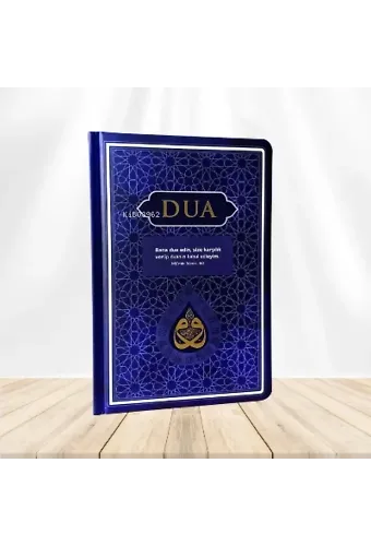Dua (Evrâd-ı Şerîfe) Büyük Boy - Arapça+Türkçe - Lacivert (Genişletilmiş Yeni Baskı)