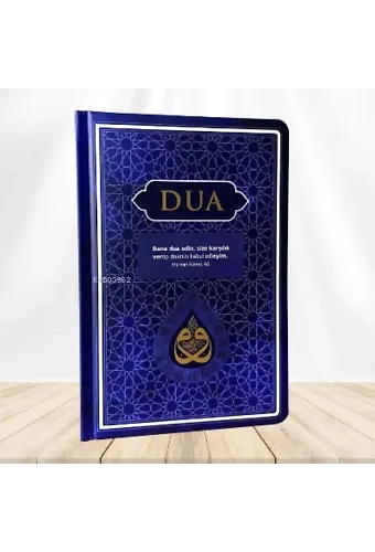 Dua (Evrâd-ı Şerîfe) Rahle Boy - Arapça+Türkçe - Lacivert (Genişletilmiş Yeni Baskı)