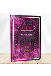 Dua (Evrâd-ı Şerîfe) Rahle Boy - Arapça+Türkçe - Lila (Genişletilmiş Yeni Baskı)