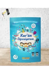 Çocuklar İçin Tecvidli Kuran Öğreniyorum Elifbası - Mavi