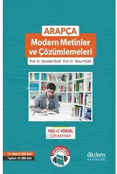 Arapça Modern Metinler ve Çözümlemeleri