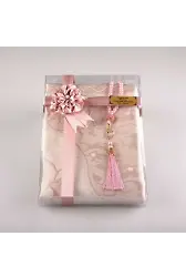 Tesbih Seccade Seti (Pudra Pembe)