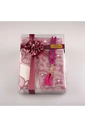 Tesbih Seccade Seti (Fuşya Pembe)