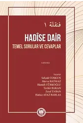Hadise Dair ;Temel Sorular Ve Cevaplar