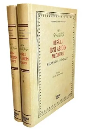 Resaili İbni Abidin Mecmuası ( 2 Kitap Takım ) (Ciltli) Seçilmiş İslami - Fıkhi Meseleler